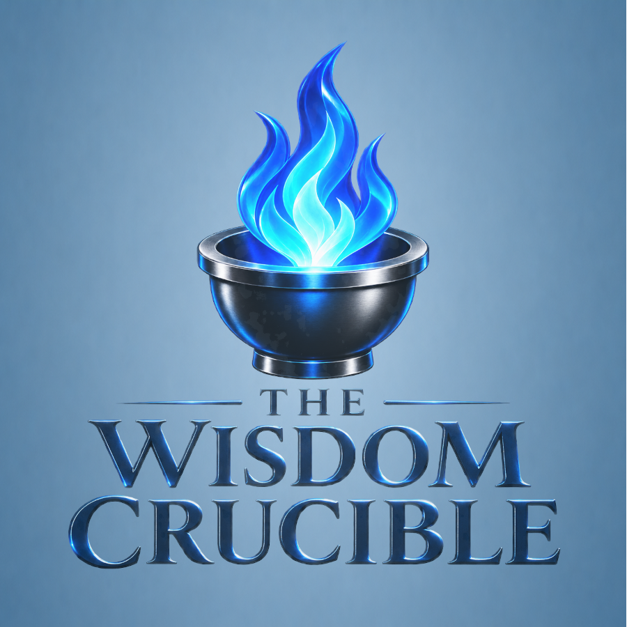 The Wisdom Crucible podcast artwork